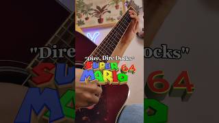 Dire Dire Docks  Super Mario 64  Fingerstyle Guitar guitar guitarcover supermario64 [upl. by Derrek463]