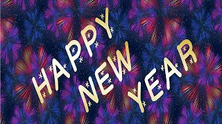 Happy New Year 2021 Wishes Whatsapp Video Greetings Quotes Fireworks Free Download Cards [upl. by Lyrrehs]