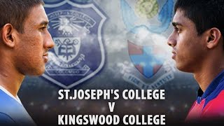 St Joesphs College vs Kingswood College  Schools Rugby 2015 [upl. by Esirtal]