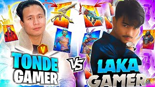 Tonde Gamer vs Laka Gamer Collection Verses For The First Time😱 who won [upl. by Yerdua]