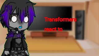 Transformers prime react to TFP as vines [upl. by Nailliw]