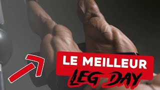 LE MEILLEUR LEG DAY A LA MAISON  LEVER ARM SQUAT ATX [upl. by Anawt272]