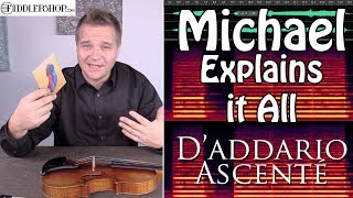 Michael Explains it All  DAddario Ascente Violin Strings [upl. by Gilba]