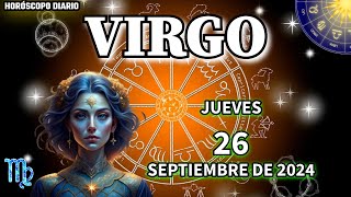 Horóscopo Diario 💜 Virgo 💜 26 De Septiembre De 2024 Amor  Salud ♈♉♊♋♌♍♎♏♐♑♒♓ [upl. by Clarabelle816]