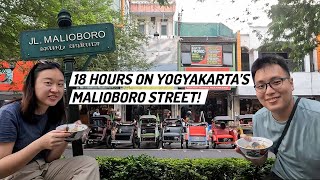 Exploring Jalan Malioboro  the Vibrant Heart of Java What to do in Yogyakarta 🇮🇩 [upl. by Neille]