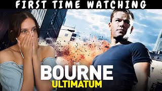 The Bourne Ultimatum 2007 ♡ MOVIE REACTION  FIRST TIME WATCHING [upl. by Nnylyt]