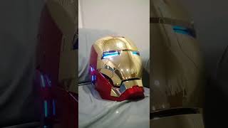 My new iron man MK5 helmet ironman helmet epic marvel shorts [upl. by Yelkcub]