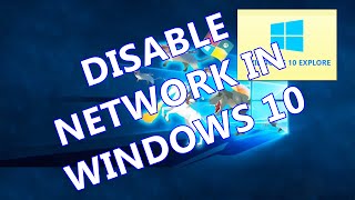 WINDOWS 10 TIPS  Remove NETWORK Icon from File Explorer in Windows 10 [upl. by Noami400]