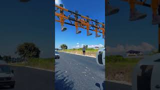 Ambulance car passing with future technology 😯 viralshorts shorts vfx shortsfeed shortsyoutube [upl. by Maurita]