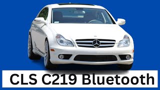 MercedesBenz CLSClass Bluetooth Audio Adapter for  C219  cls 63 amg w219 Factory Navigation [upl. by Staley303]