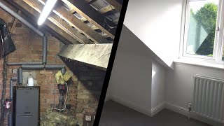 DIY loft conversion stepbystep [upl. by Atenik]