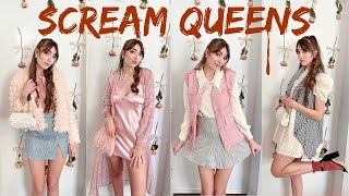 Chanel Oberlin from Scream Queens Lookbook  Glam amp Girly Fall Outfits 2021 [upl. by Enelak]