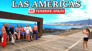 TENERIFE  PLAYA DE LAS AMÉRICAS  First day of May 👀 4K Walk ● May 2024 [upl. by Pudens]