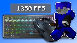 Bedwars ASMR Keyboard amp Mouse Sounds  Hypixel Bedwars 1 Game [upl. by Fairfield]