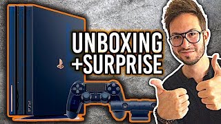 PS4 PRO 500 Million mon UNBOXING  GROSSE surprise [upl. by Anaxor]