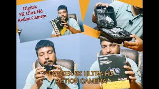 Review by Vapin  Digitek 5k Ultra HD Action Camera Unboxing and Under 10000  Part 1 [upl. by Saretta368]