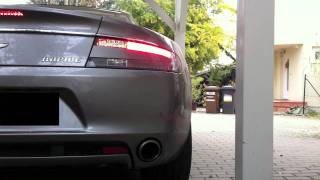 Aston Martin Rapide  Cold Start  Rev sounds [upl. by Eylloh]