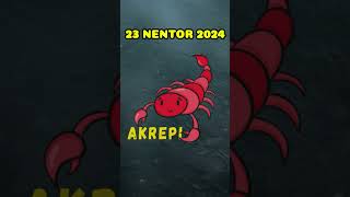 AKREPI  Horoskopi ditor 23 nentor 2024 [upl. by Nostrebor]