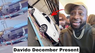 Davido Announce Biggest December Present as his Two Multi Million Cars Touchdown Lagos [upl. by Haidedej]