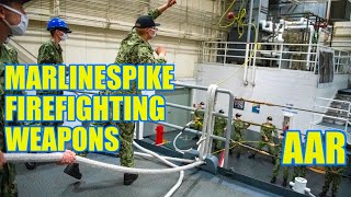 NAVY BOOTCAMP FIREFIGHTING SEAMANSHIP AND WEAPONS [upl. by Adnamahs522]