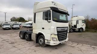 2018 DAF 480 XF Super Space Tractor Unit Heavy Haulage FP68 UFU47476 [upl. by Leaw]