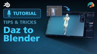 How to export DAZ Characters to Blender 30  Diffeomorphic Plugin  LucidManStudio [upl. by Kedezihclem835]