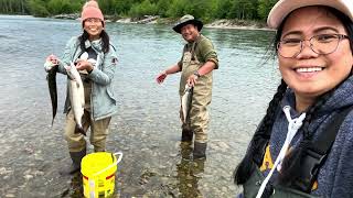 Salmon Fishing Kitimat River [upl. by Leumel]