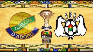 PS4 PES 2017 Gameplay Gabon vs Burkina Faso HD [upl. by Sikleb241]