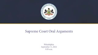 Supreme Court Oral Arguments  September 11 2024 [upl. by Ralip]