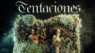 Tentaciones  Samy y Sandra Sandoval Lyric Video [upl. by Akerley]