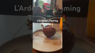 L’Ardente Restaurant’s 5Star Dessert in Washington DC  DELISH [upl. by Ymrej]