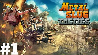 O CONCEITO DE ESTRATÉGIA  Metal Slug Tactics 1 [upl. by Orazio]