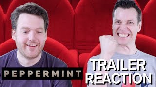 Peppermint  Trailer Reaction [upl. by Kcirdehs]