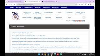 CA Exam Date Not Postponed May to June 2024  ICAI [upl. by Blondelle]