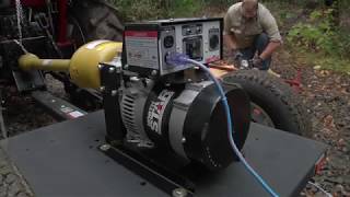 NorthStar PTO Generator  7800 Surge Watts 7200 Rated Watts 14 HP Required [upl. by Nyleimaj83]