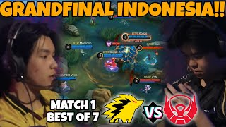 AKHIRNYA BISA MELIHAT INDONESIA VS INDONESIA DI TURNAMENT KELAS ASIA ONIC VS BTR MATCH 1 [upl. by Batista796]