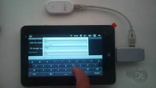 Tutorial Configurar rede 3G  Smart Tablet DL [upl. by Norrek]