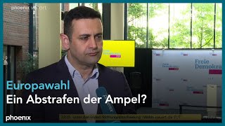 Bijan DjirSarai zum Ergebnis der Europawahl am 100624 [upl. by Avaria]