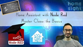 Node Red  Home Assistant  Master Class 1 Beginners guide basic flow with state call service [upl. by Blas]