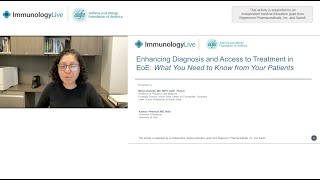 Webinar Enhancing Diagnosis and Access to Treatment in Eosinophilic Esophagitis EoE [upl. by Kimmel787]