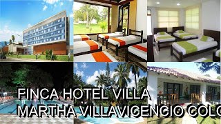 Finca Hotel Villa Martha Villavicencio Colombia [upl. by Thar]