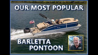 2023 Barletta Cabrio 22 UC Ultra LoungeCo Pilot Chair Pontoon Boat [upl. by Japheth]