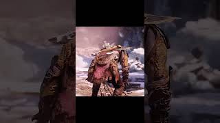 Kratos vs Baldur Boss Fight  God of war shorts shortsfeed godofwarpc godofwar2018 kratosgow [upl. by Zackariah]