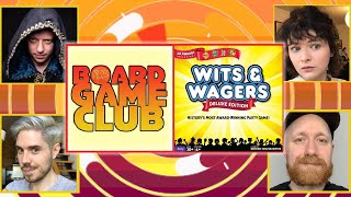 Lets Play WITS amp WAGERS  Board Game Club [upl. by Granniah]