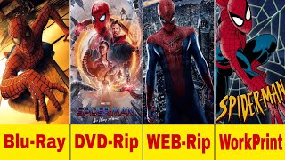 What is PreDVDRip DVDrip HDRip WEBRip WEBDL BluRay etc  Explained in Hindi [upl. by Nivram]