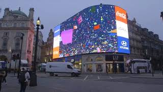 PiccadillyOn  Piccadilly lights switch on LIVE [upl. by Rosane]