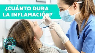 CUÁNTO DURA LA INFLAMACIÓN DE LA MUELA DEL JUICIO  EXTRACCIÓN de MUELA DEL JUICIO [upl. by Acsecnarf793]