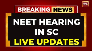 LIVE SC Hearing On NEET [upl. by Anielram771]