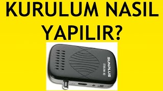 Sunplus Uydu Alıcısı Kurulum Nasıl Yapılır [upl. by Eseer]