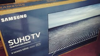 Samsung Ks8000 SUHD 4k HDR 60quot Tv Review  Black Friday 2016 [upl. by Mose]